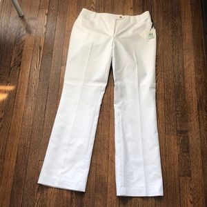 White Calvin Klein dress pants